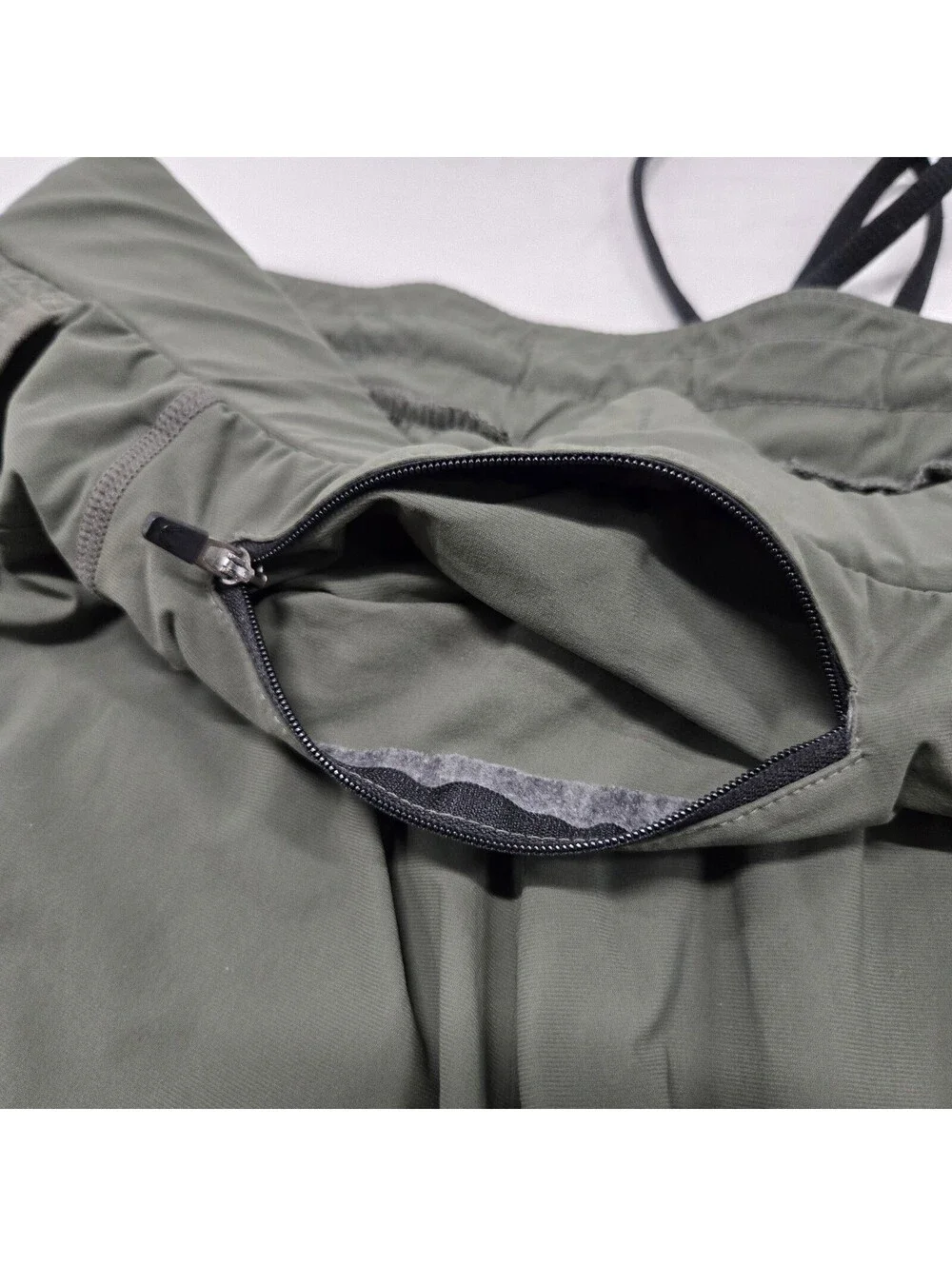 EUC Size S Men's ASRV Joggers Tetra-Lite High Rib Jogger Pants Olive DSG-0477